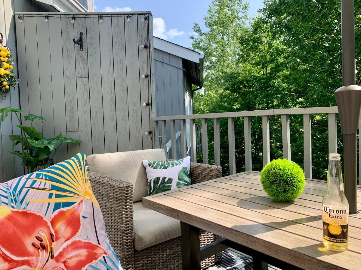 Le Retro Chic A Mont-Tremblant Lägenhet Exteriör bild