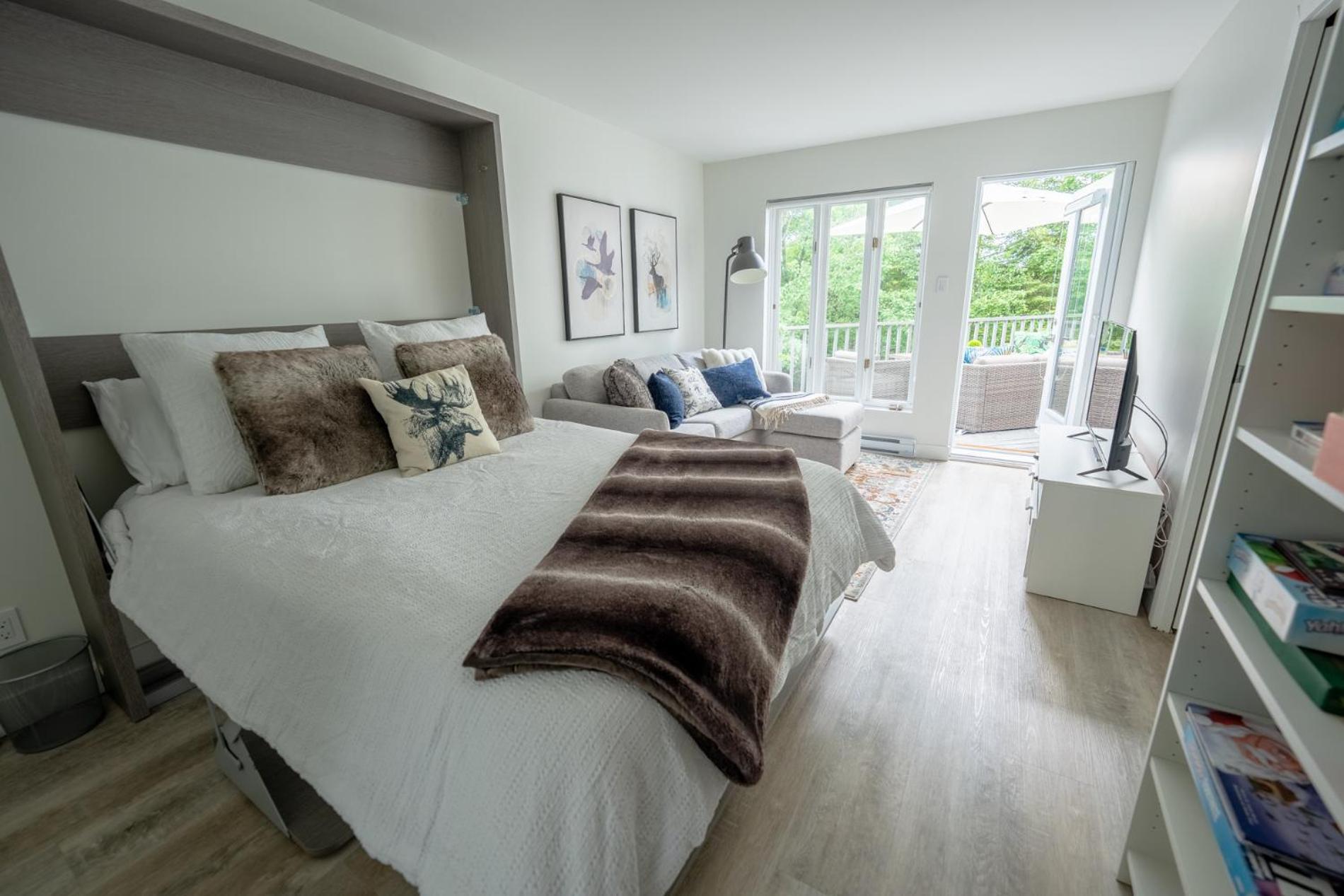 Le Retro Chic A Mont-Tremblant Lägenhet Exteriör bild